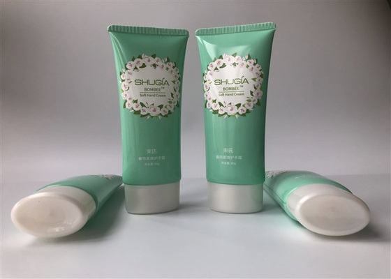 Green Of Style Hand Cream Tube Packaging BOMBEE 80g Colored With  Elliptical Cap
