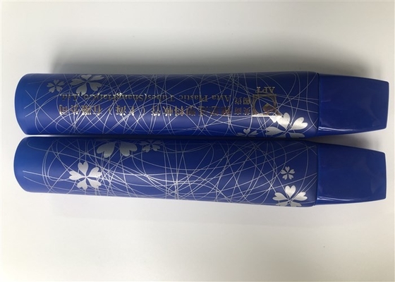 Diameter 30mm dark blue ASTA duck muzzle tube one color silk screen printing hot stamping with gold duck muzzle cover
