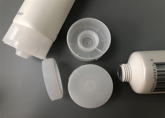 White Pearl Empty Cosmetic Tubes 100g 2 Color Silk Screen Printing