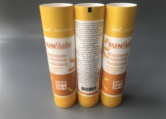 Dia 35mm Plastic Cosmetic Tubes 4c Offset Print With Flip Top Cap 75ml