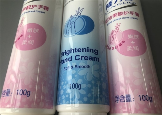 Diameter 38mm Plastic Cosmetic Brightening Hand Cream Tube 100g