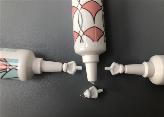 10g Empty Cosmetic Tubes Crown Head 16*82mm 6 Offset Printing Tail Open