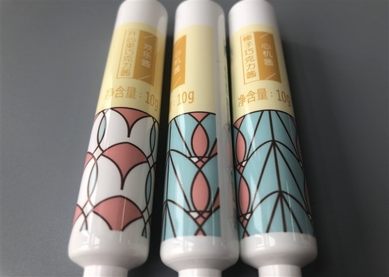 10g Empty Cosmetic Tubes Crown Head 16*82mm 6 Offset Printing Tail Open