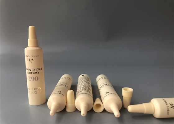 8ml Plastic Cream Tubes Oil 5 Layer 2 Color Offset Printing Hotstamping Gold