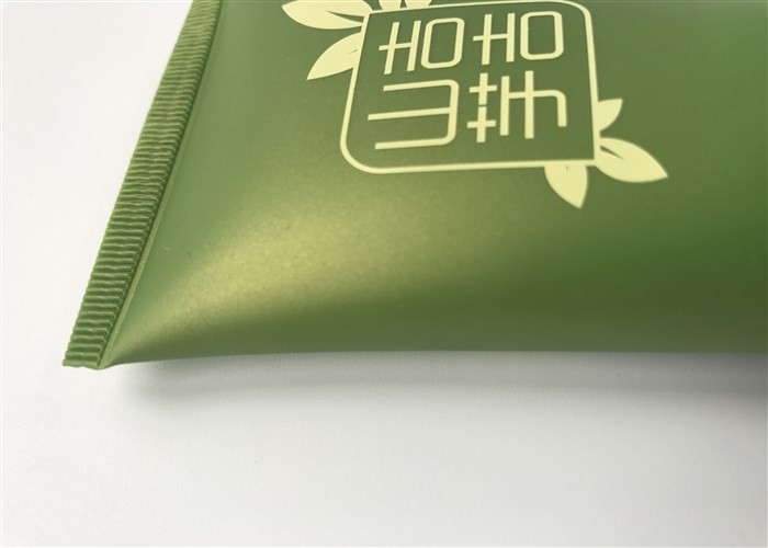 Green Pearl Hand Cream Tube Packaging Facial Scrub Diameter 40mm Front Oriented Flip Top Cap