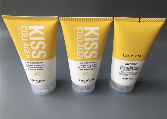 150g Plastic Lotion Tubes KISS Young Collagen Soothing Moisturizing Cleaner